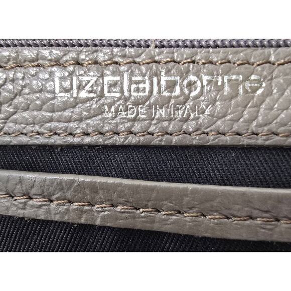 Vintage Liz Claiborne Pebble leather Drawstring Bucket Shoulder Bag Made Italy - Picture 15 of 15